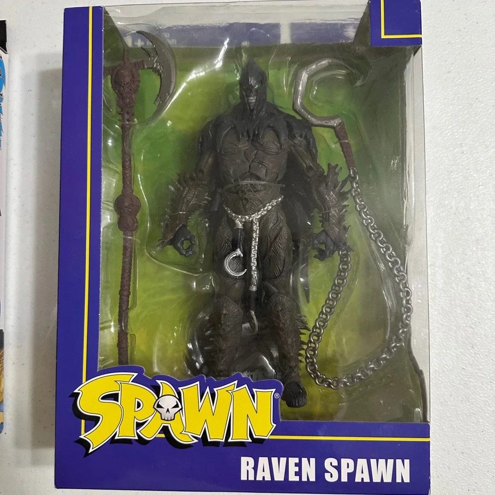 McFarlane New Action Figures Raven Spawn The Redeemer 7 Inch Set 22 Articulation